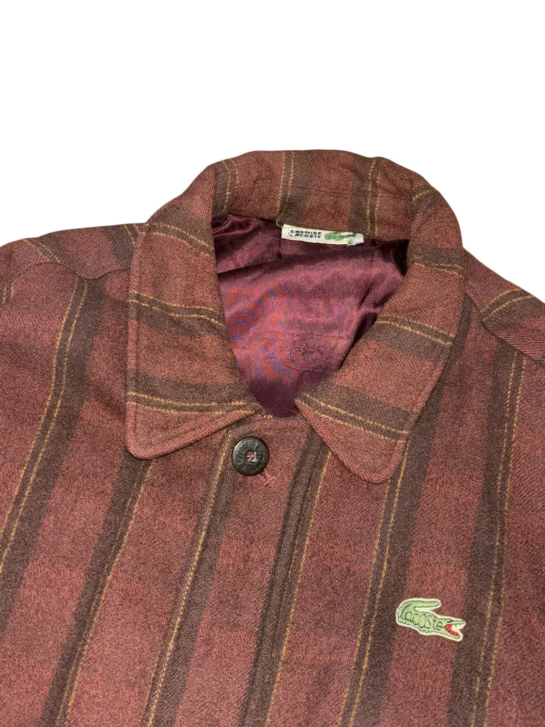 라코스테 빈티지 울 블루종 자켓 상품이미지6