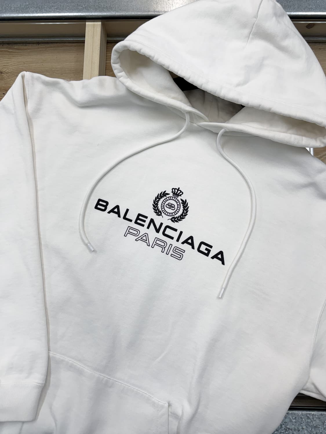 발렌시아가 19F/W BB 파리스 로고 후디 상품이미지4