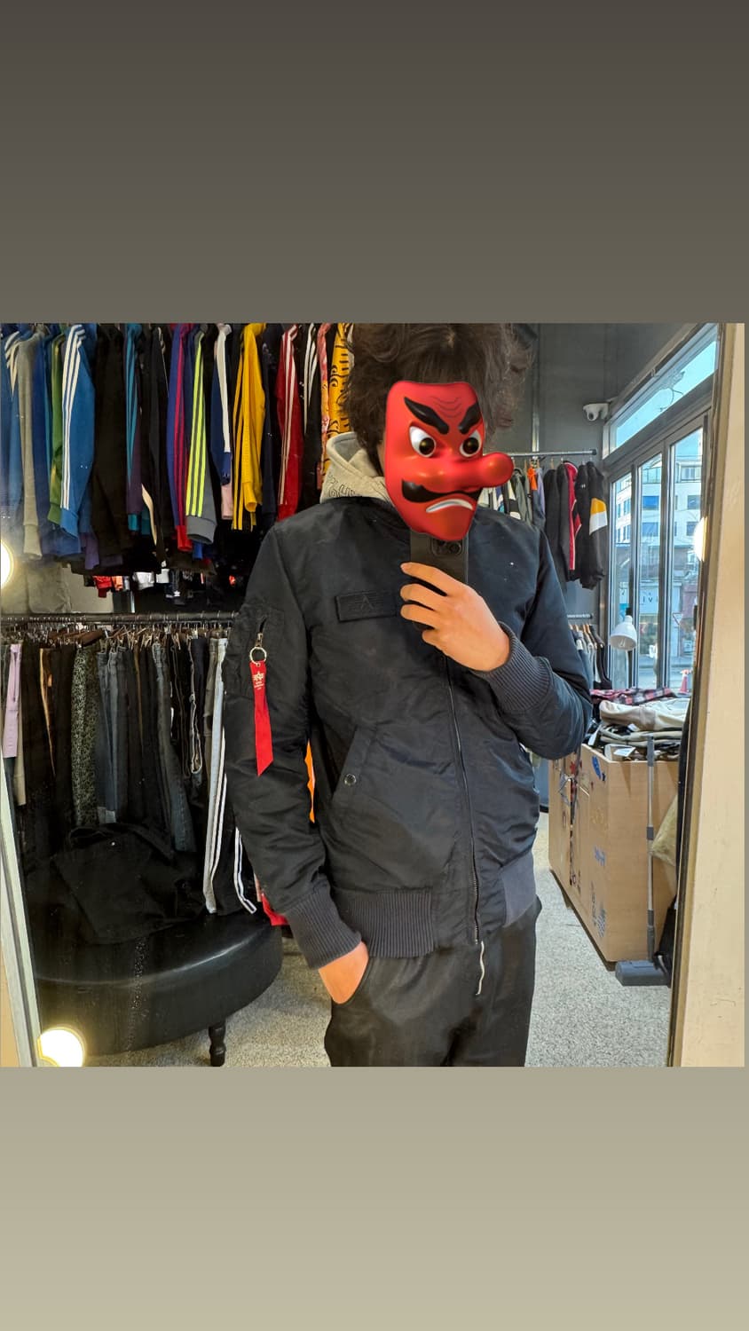 알파 후드 자켓 상품이미지2