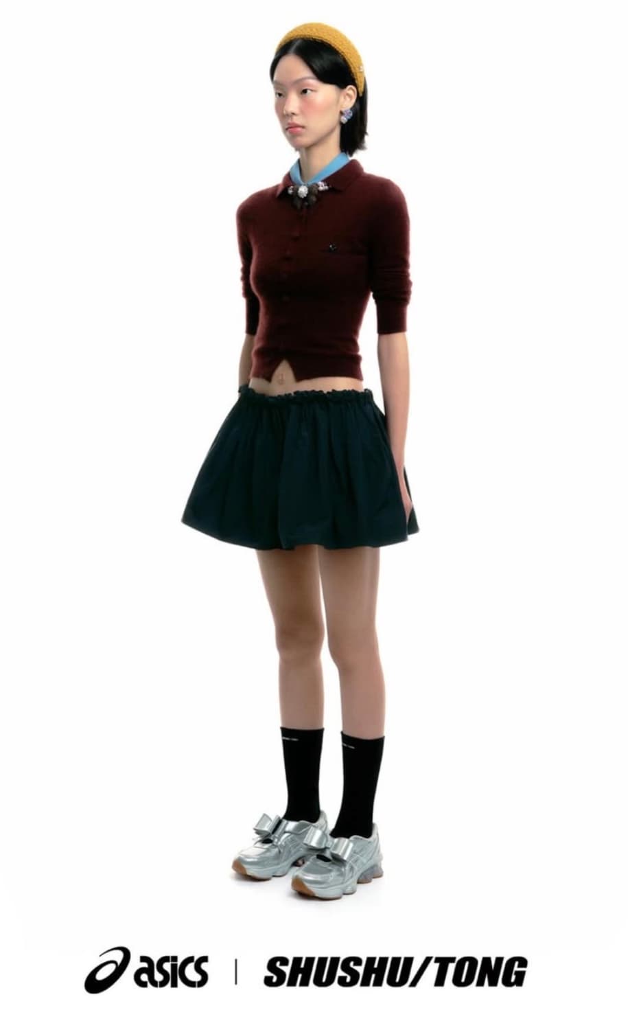 아식스 x 슈슈통 젤 키네틱 플루언트 퓨어 실버 화이트 상품이미지5