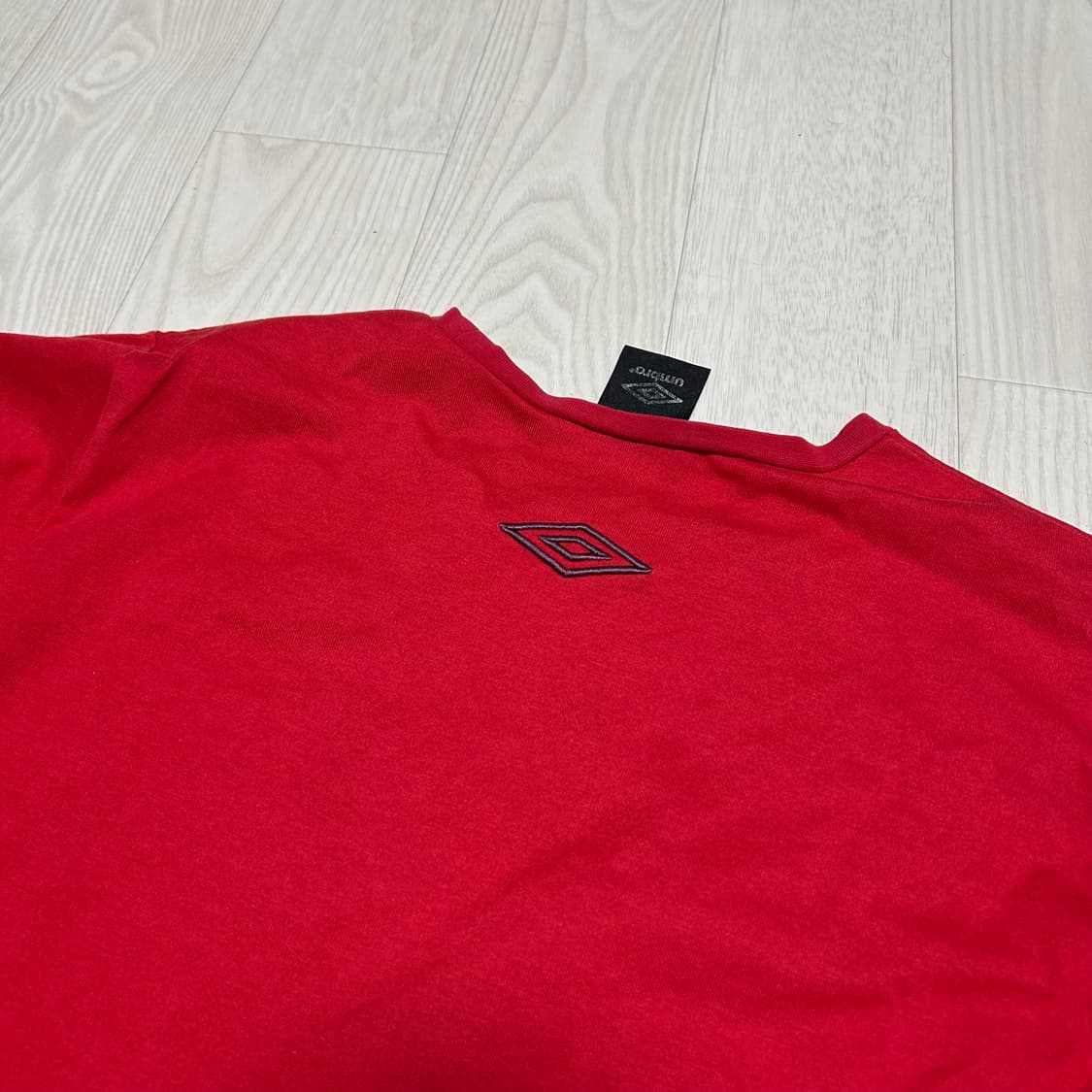 [M] UMBRO 엄브로 재팬 빈티지티셔츠 레드 상품이미지4