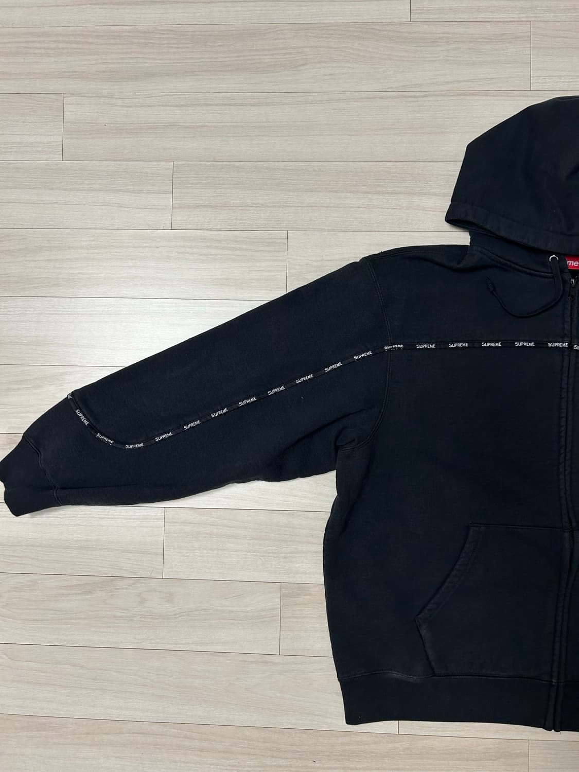 (M) 슈프림 파이핑 후드집업-25fw 상품이미지4