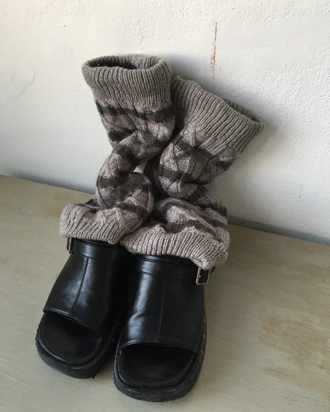  knitted legwarmmer 상품이미지1