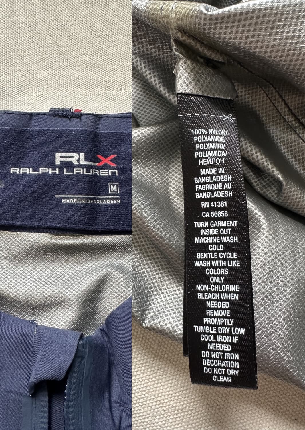 랄프로렌 RLX 골프 2014 라이더컵 반팔 하프집업 윈드셔츠 M 상품이미지9