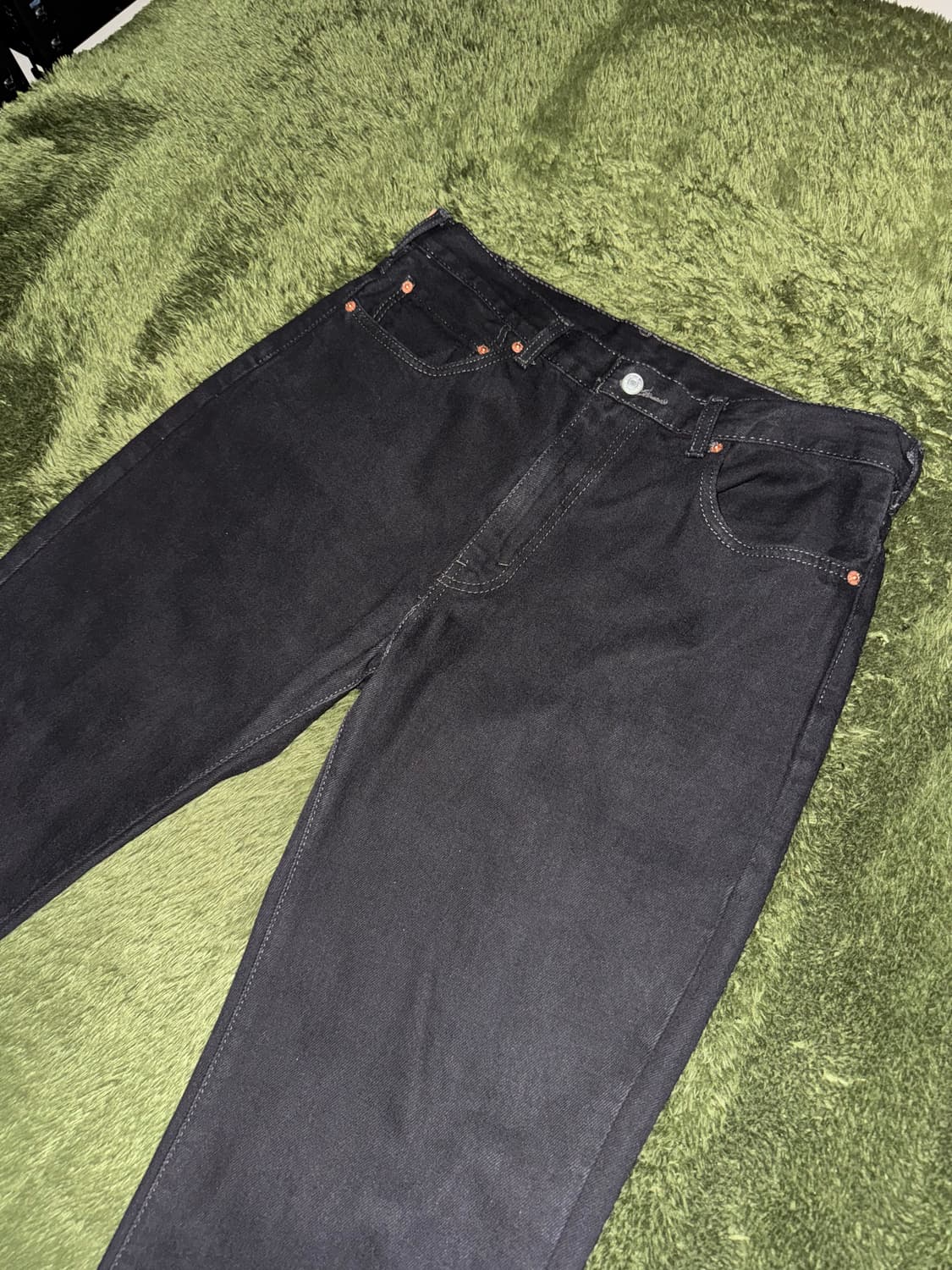 [36X30] 리바이스 517 부츠컷 데님 팬츠 블랙 상품이미지5