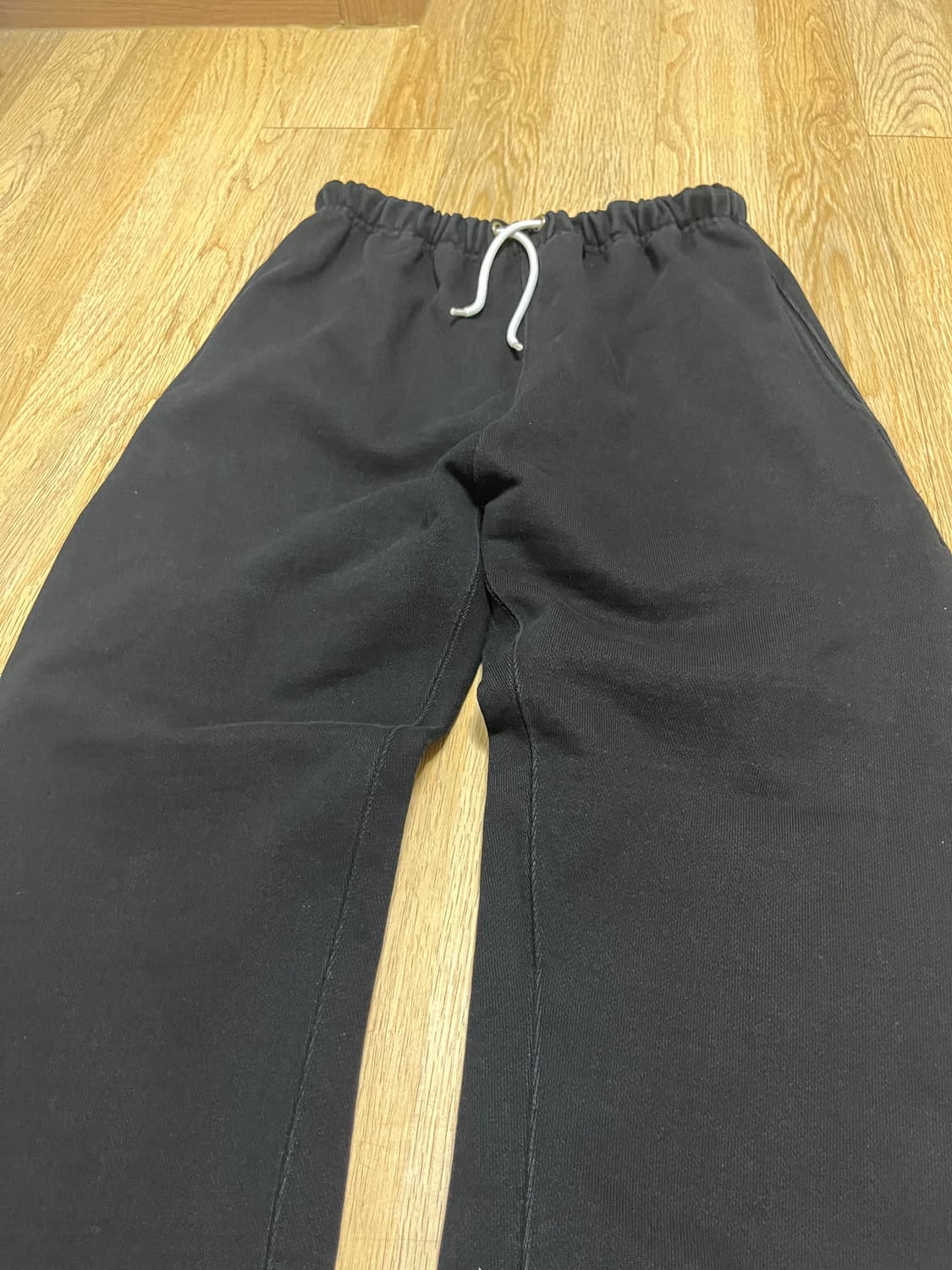 아웃스탠딩 리버스 헤비 스웻팬츠 블랙 상품이미지3