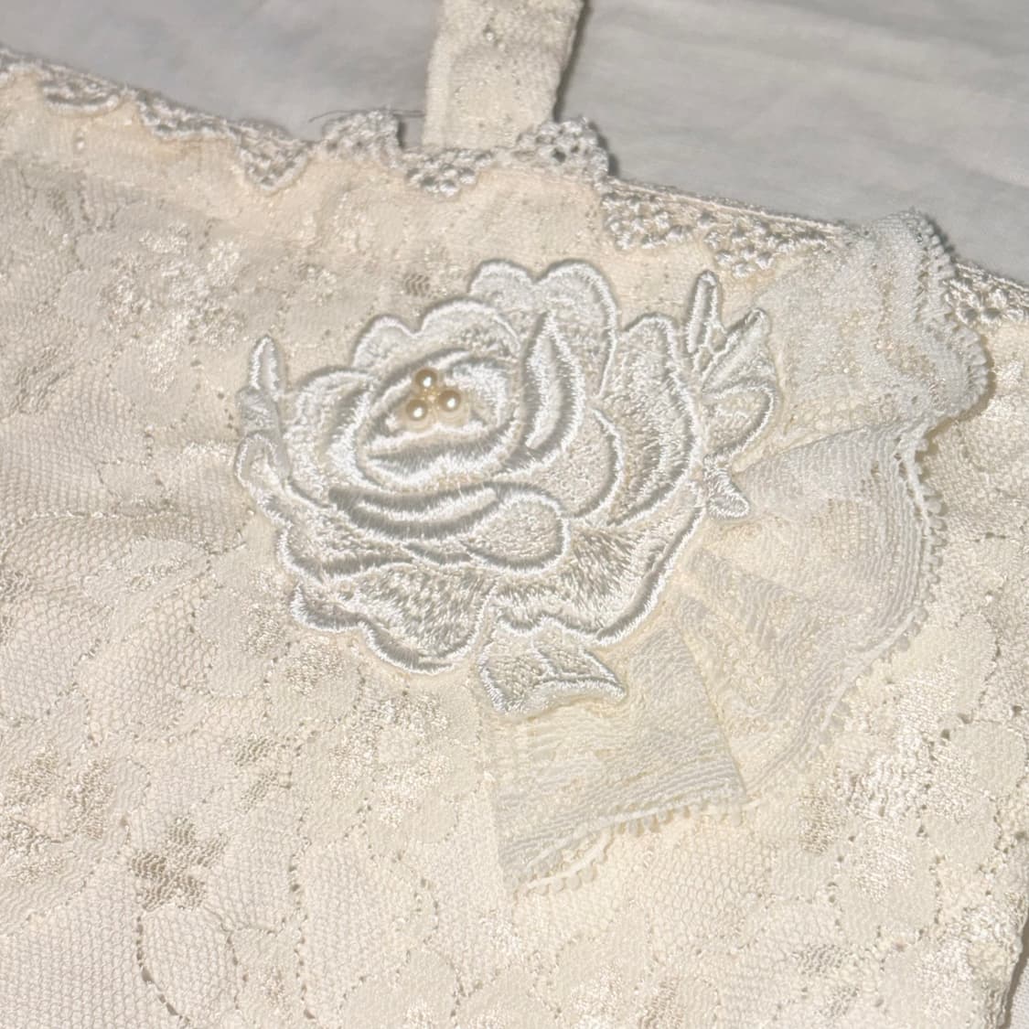 빈티지 모리걸 히메갸루 레이스 손가방 상품이미지2