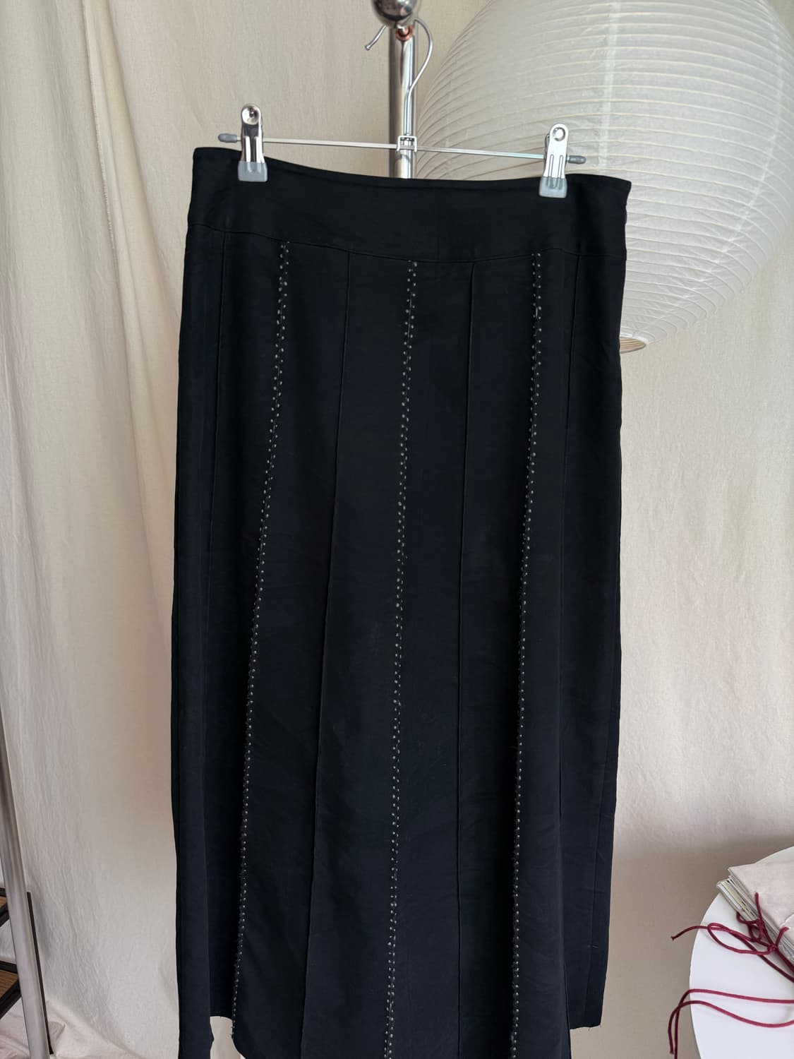 CECIO Stitch Long Skirt 상품이미지4