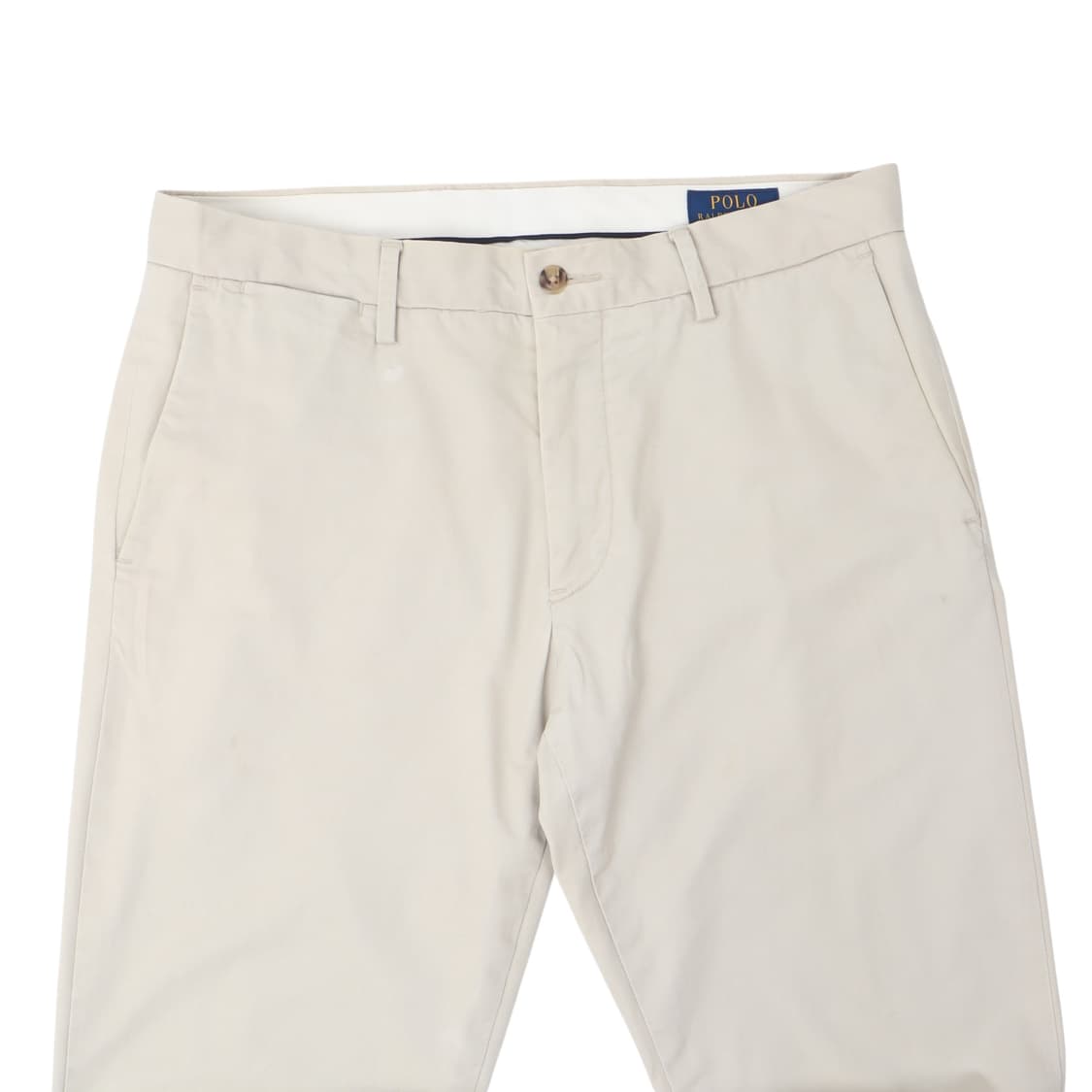 폴로 랄프로렌 라이트 베이지 스트레치 슬림핏 코튼 팬츠 상품이미지2
