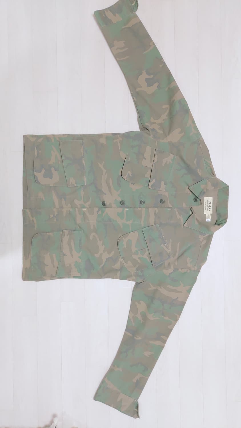 폴로 랄프로렌 카모 립스탑 오버셔츠(류준열 퍼티그) 상품이미지7