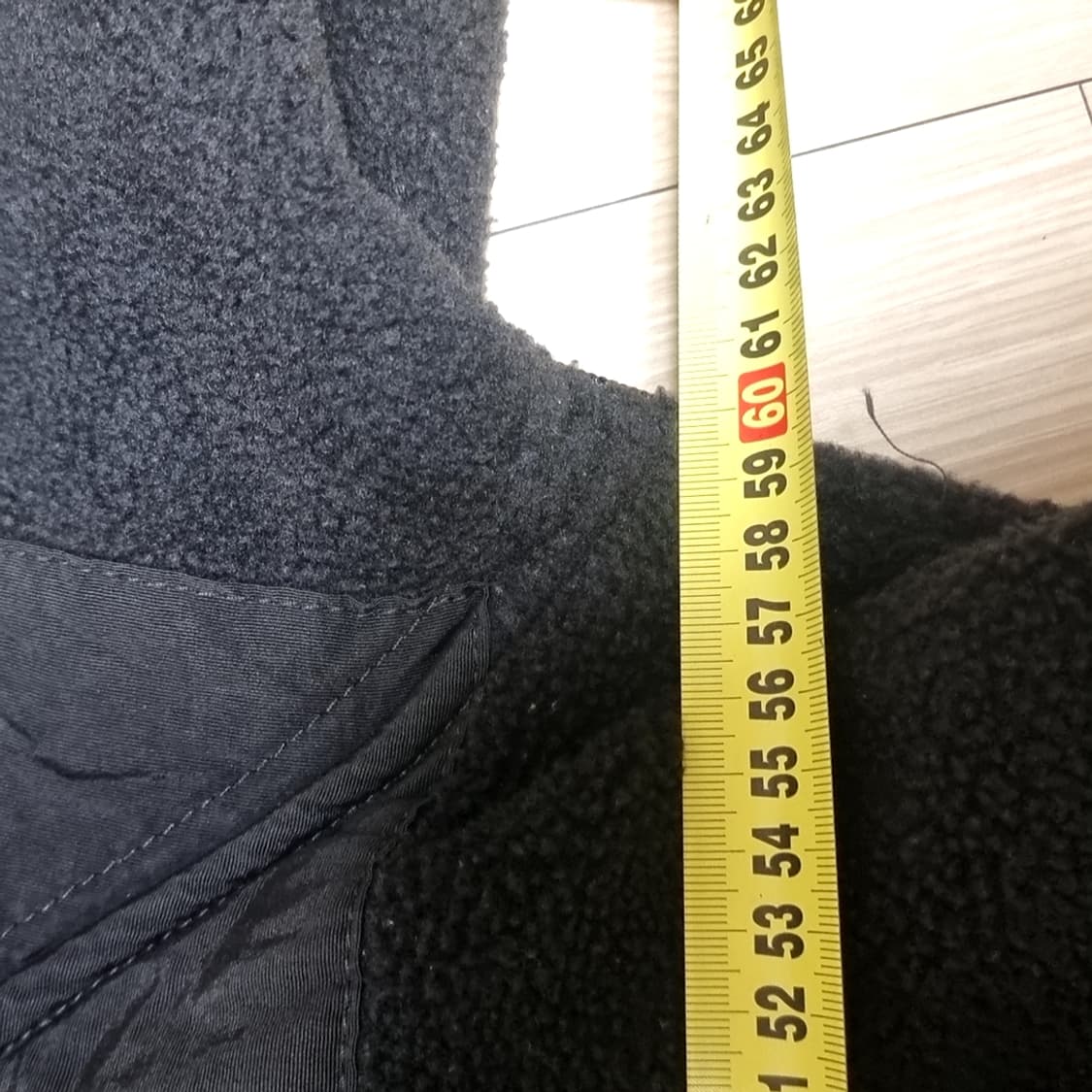 미군 구형 폴라텍 블랙 플리스 자켓 (Freece Jacket) 라지 상품이미지7