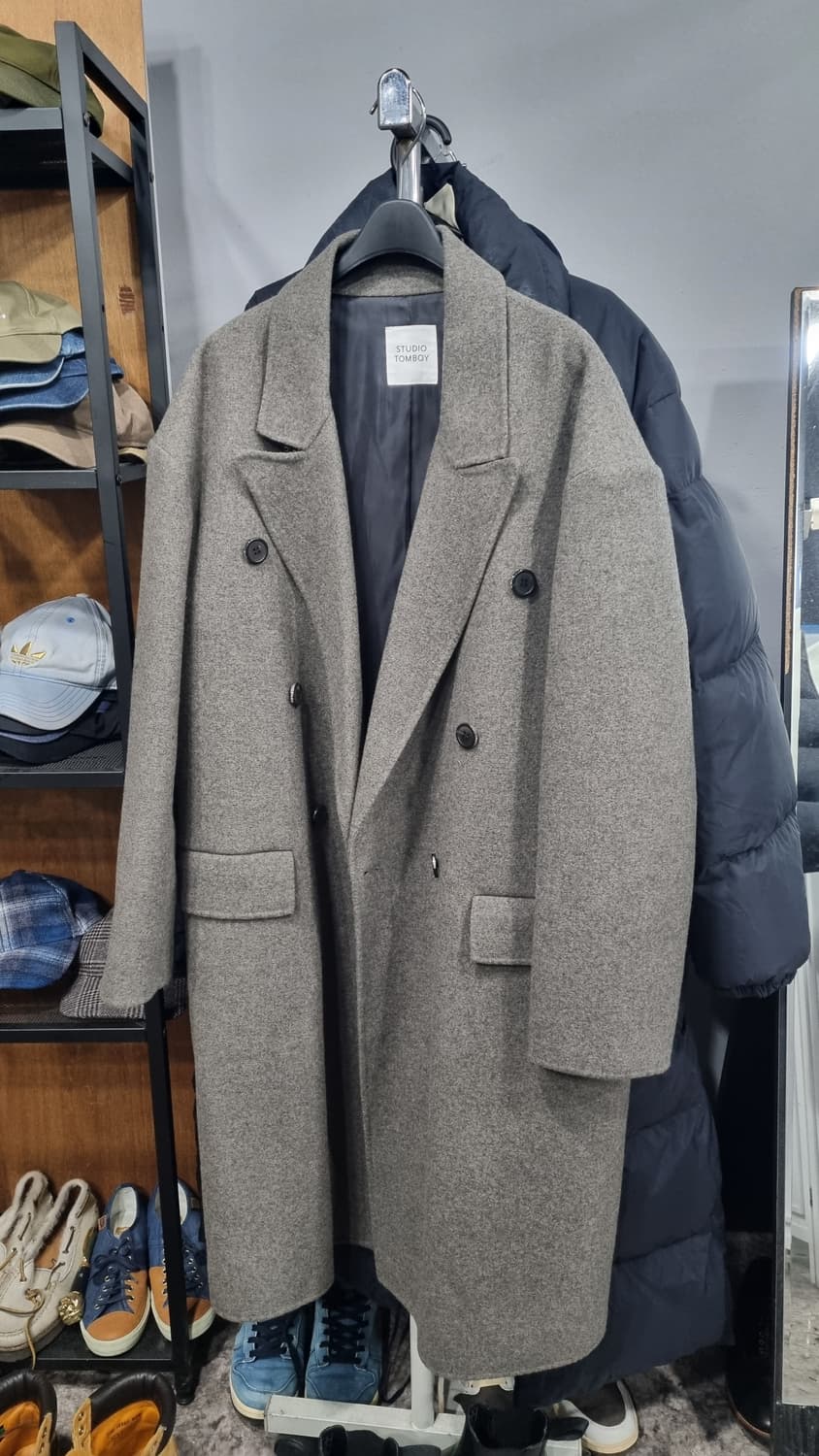스튜디오톰보이)) 프리사이즈(남녀공용) 모혼방 코트 상태10/9 상품이미지1