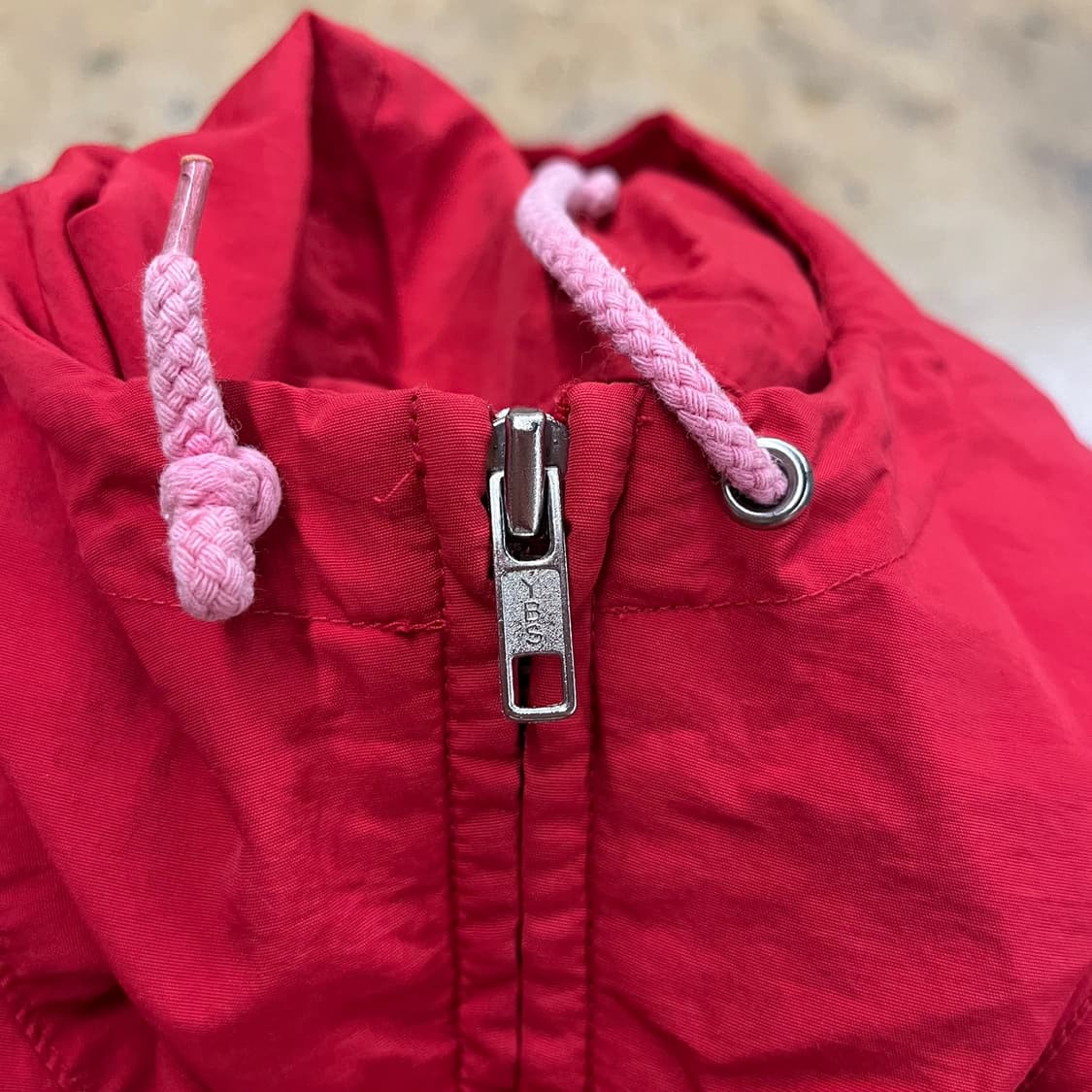 [정품/M] 폴로 랄프로렌  후드 바람막이 자켓 레드 b14 상품이미지6