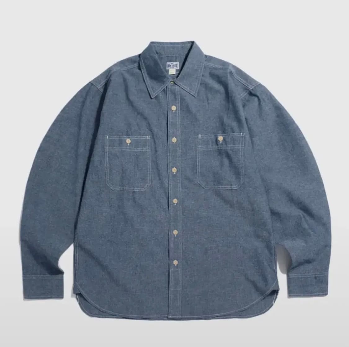 브론슨 샴브레이 셔츠 상품이미지1