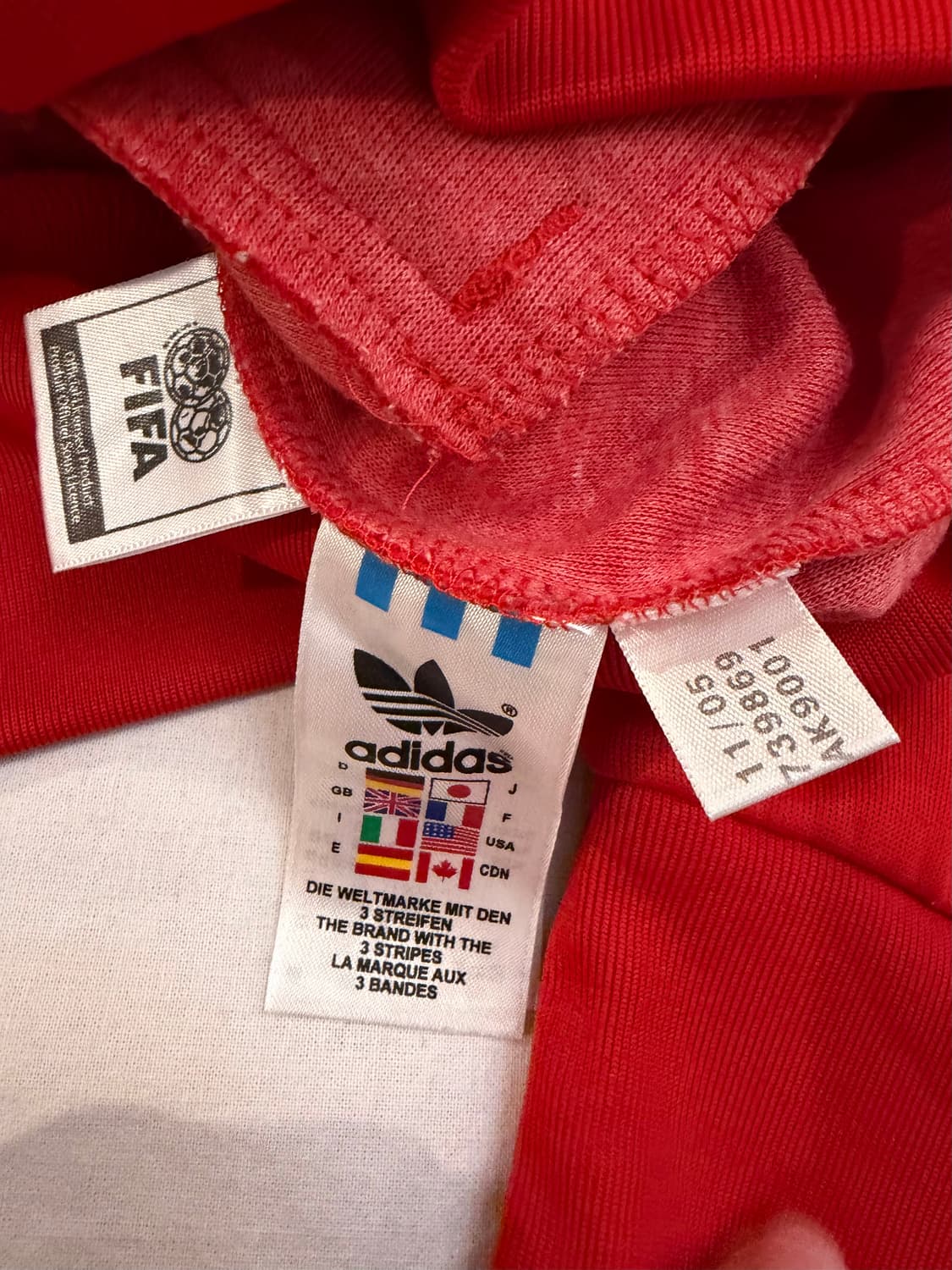 00s 아디다스 파이어버드 스페인 국대 져지 상품이미지5