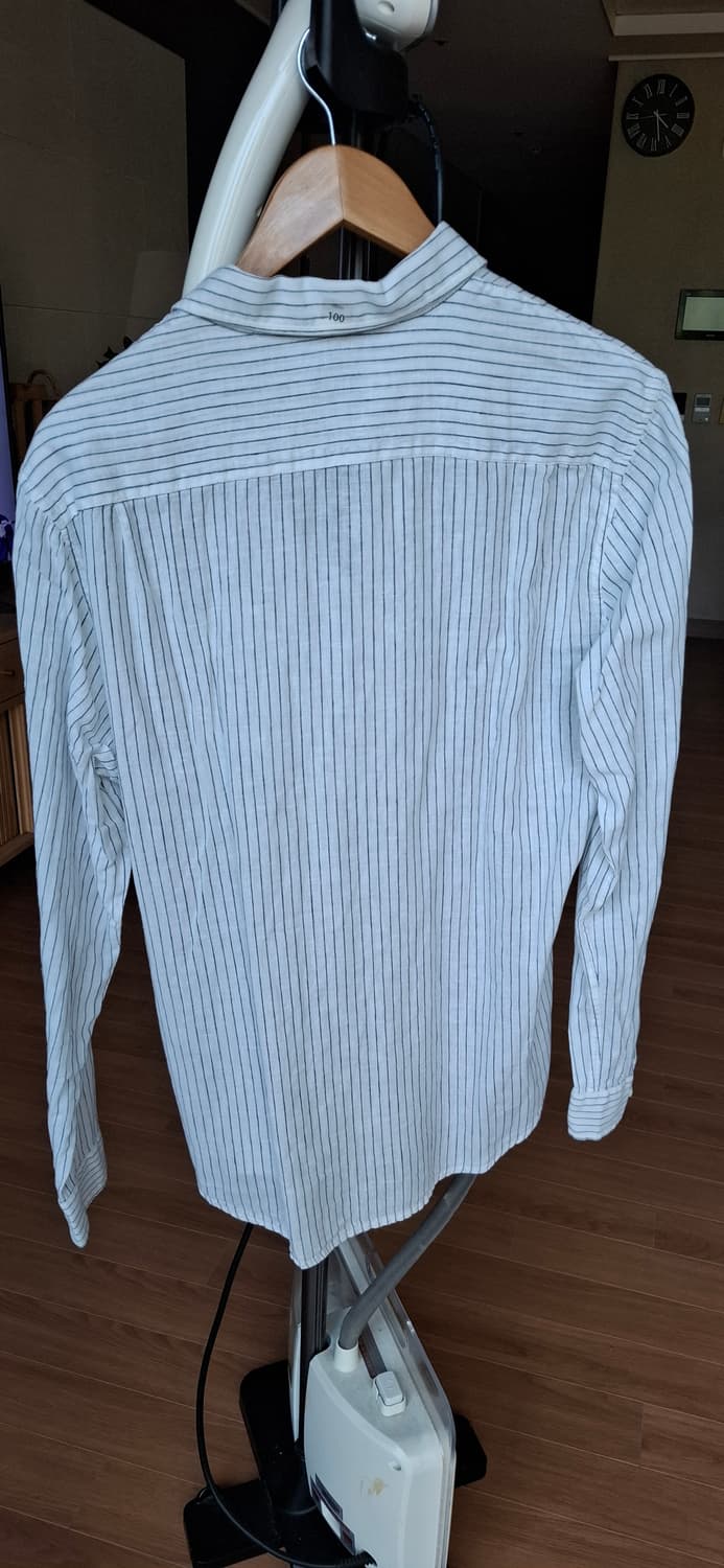 새제품) 탑텐 스트라이프 린넨 셔츠 100 상품이미지2