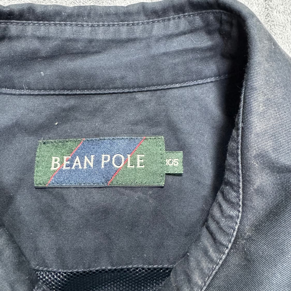 00s 빈폴 빈티지 블루종 바람막이  상품이미지4