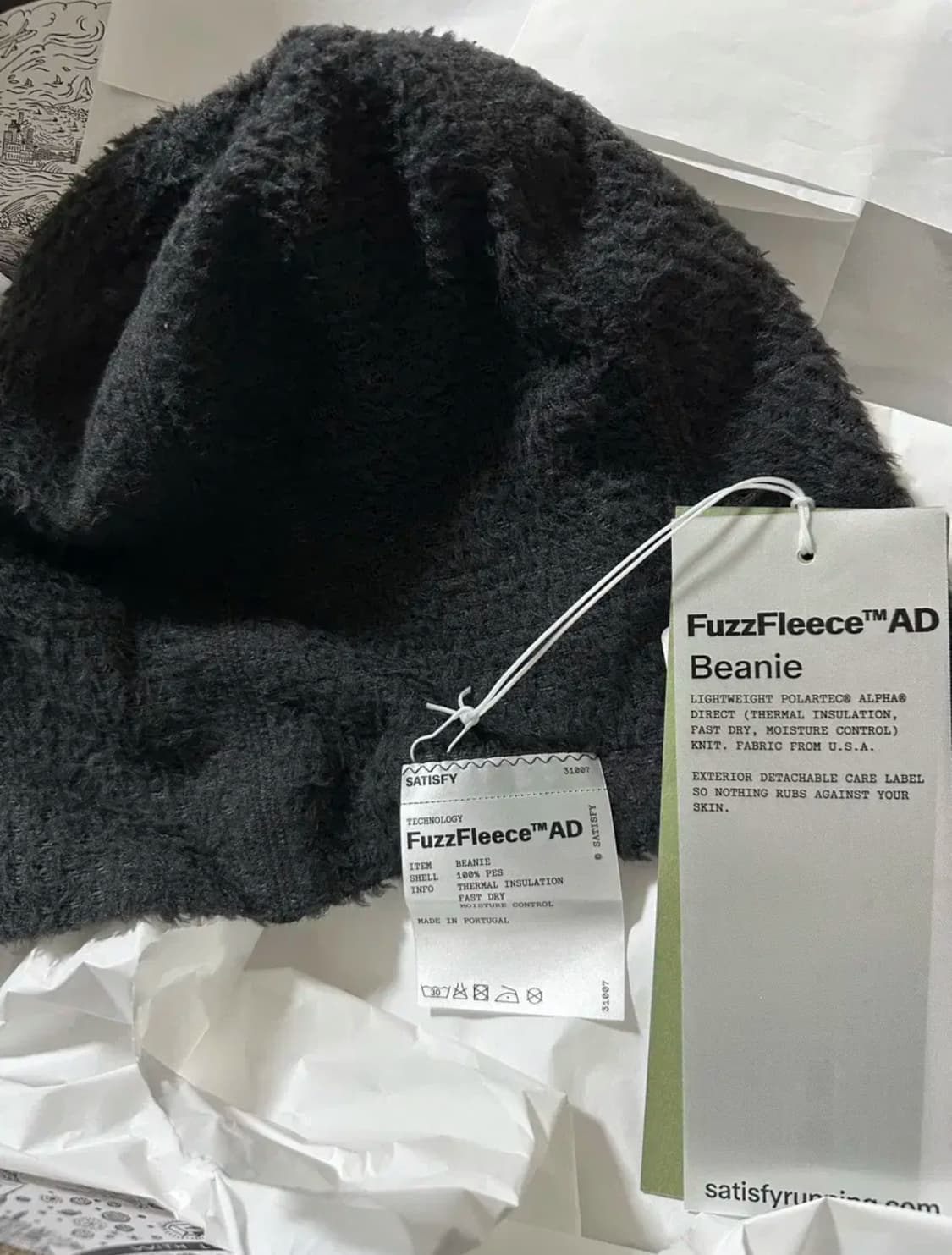 새티스파이 SATISFY FuzzFleece 비니 상품이미지1