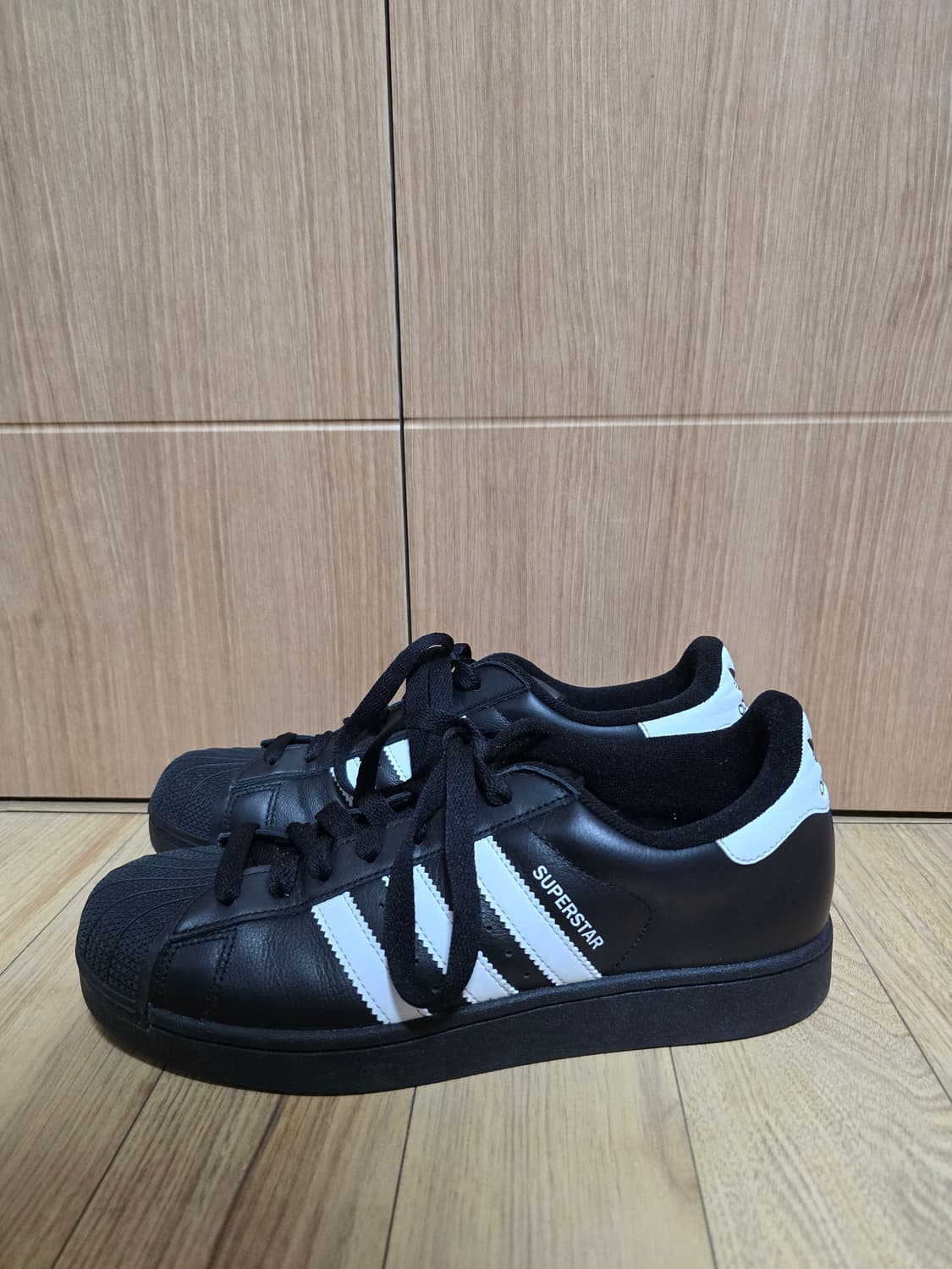 아디다스 슈퍼스타2 블랙 275 상품이미지3
