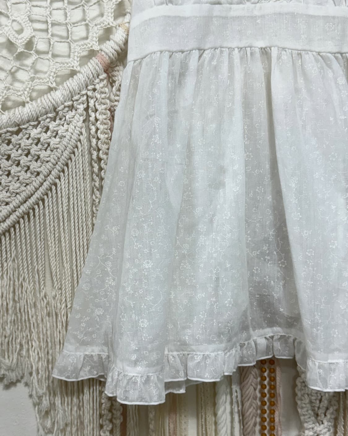 Liz Lisa Pure White Cotton Sleeveless 상품이미지5