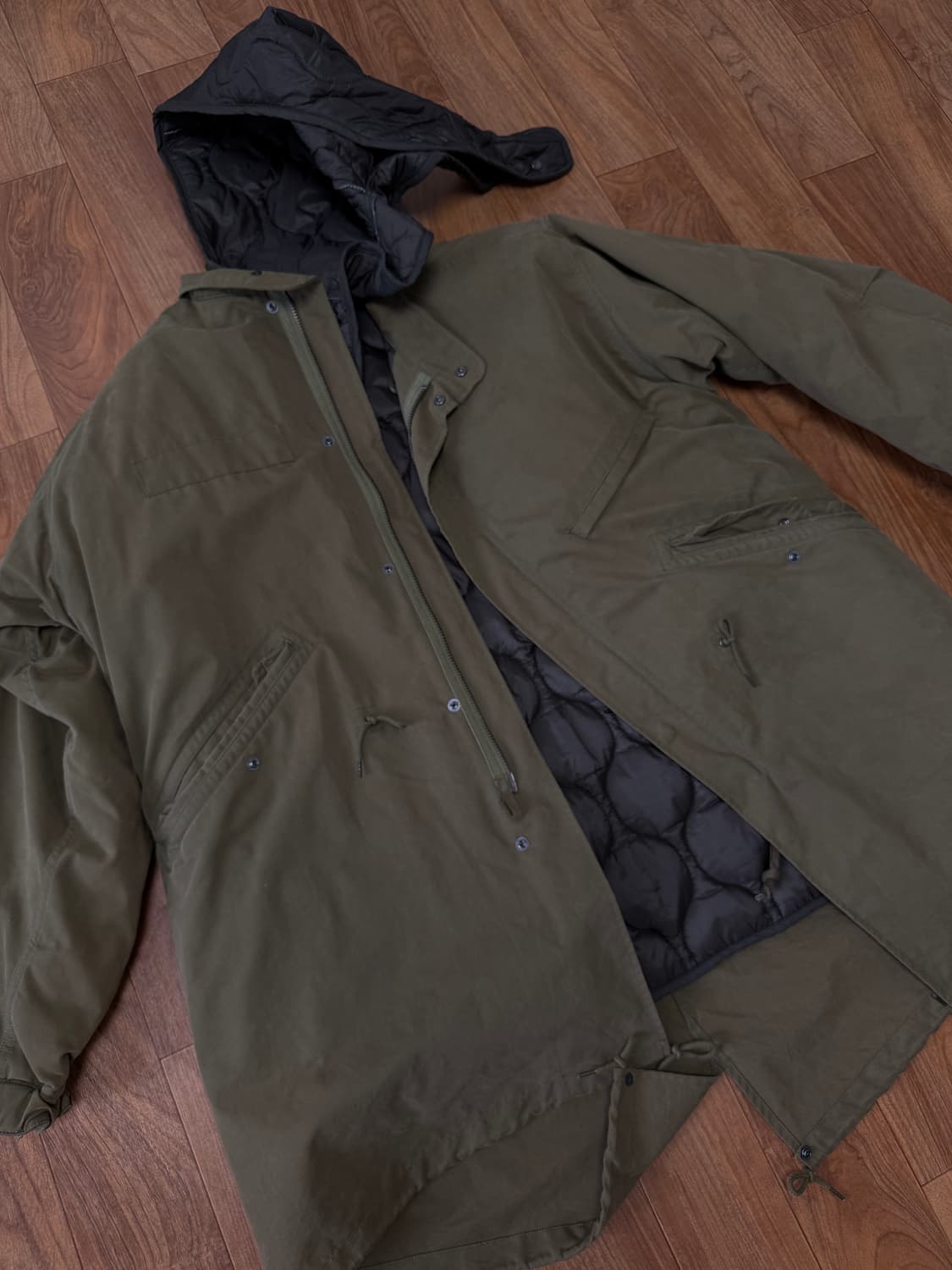 에스피오나지  M-65 Parka Olive 상품이미지2