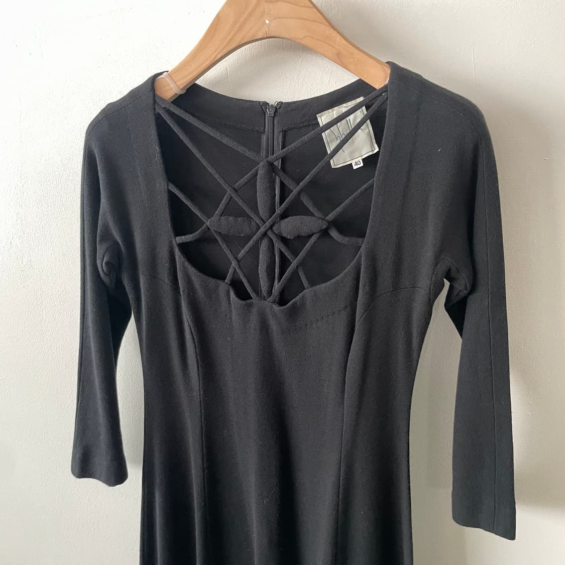 criss-cross strappy neck flare dress 상품이미지2