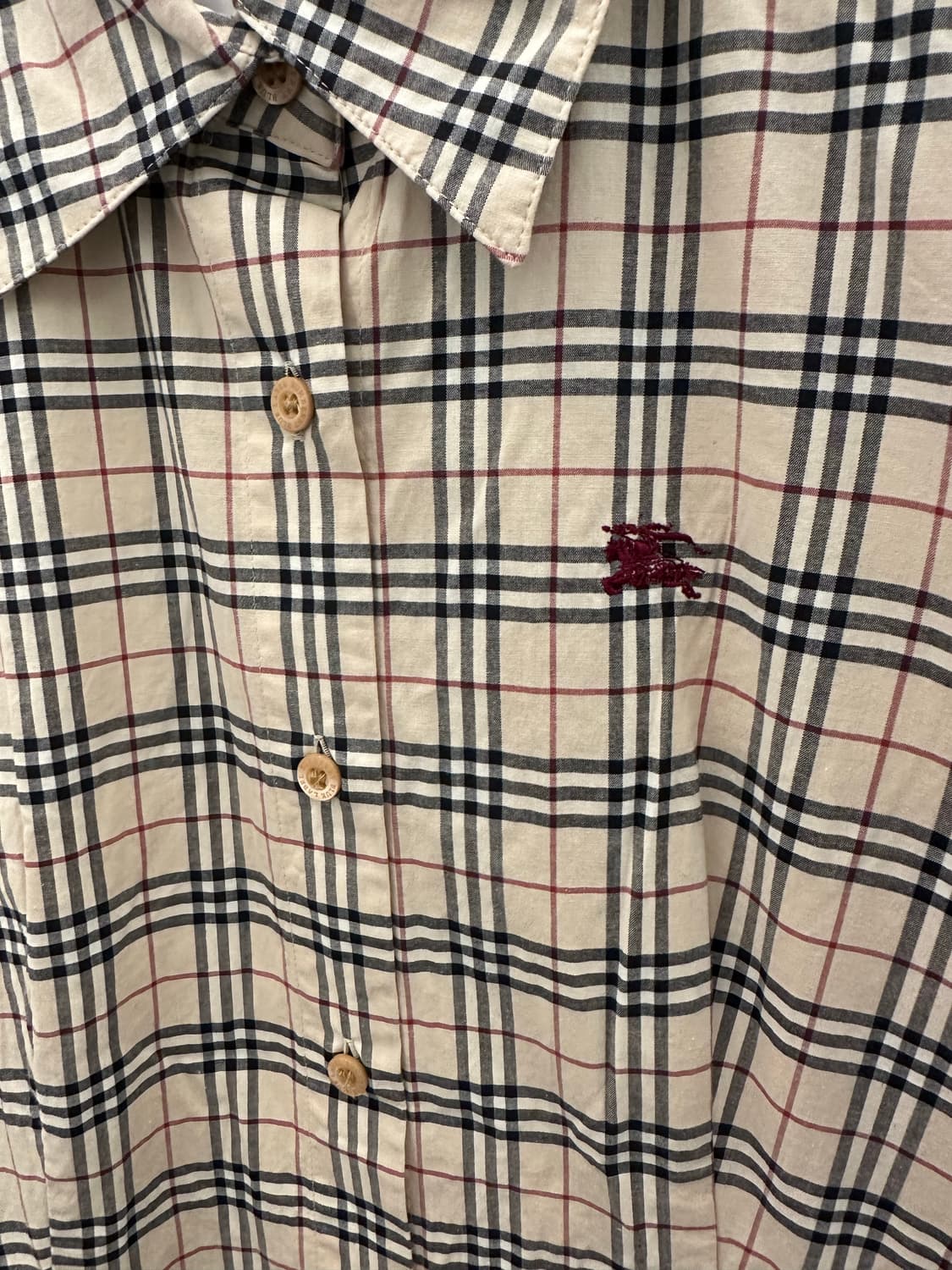 BURBERRY 버버리 여성 노바체크 긴팔셔츠 상품이미지2