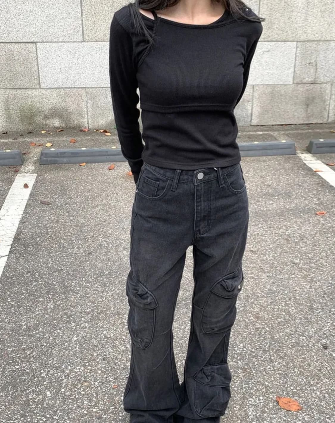 카고 부츠컷 팬츠 상품이미지1