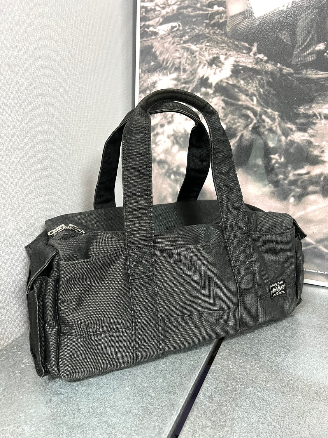 PORTER SMOKY-BOSTON BAG L (Black) 상품이미지2