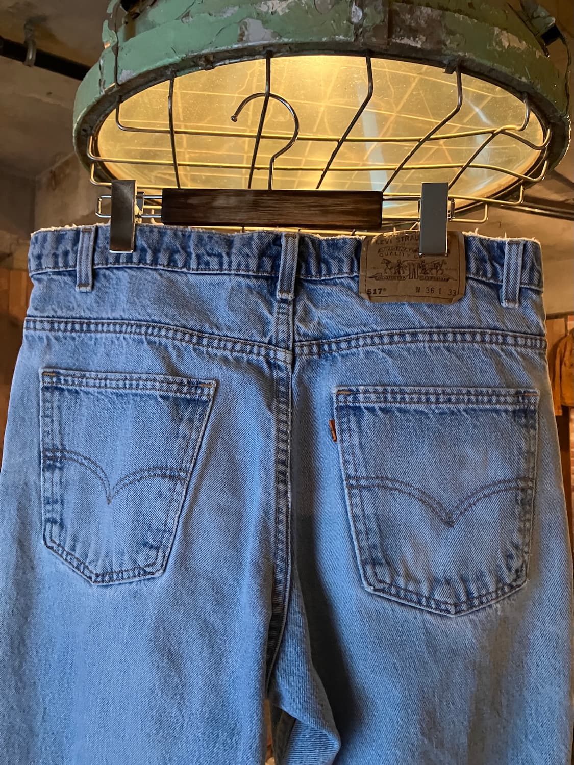 90s USA Levis 517 Boot Cut Denim Pants 상품이미지6