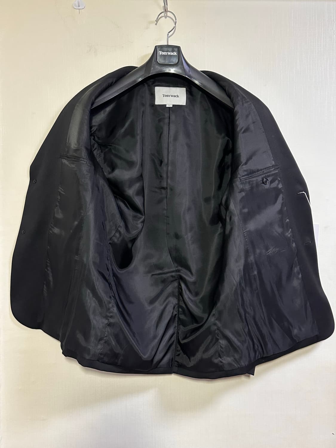 새상품 24SS) 토니웩 시그니처 2버튼 울 블레이저 L/블랙 상품이미지6