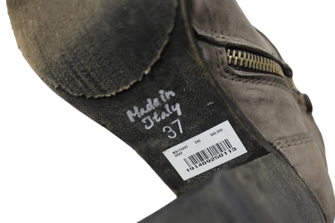 2000s ITALY Destroy Leather boots 상품이미지8