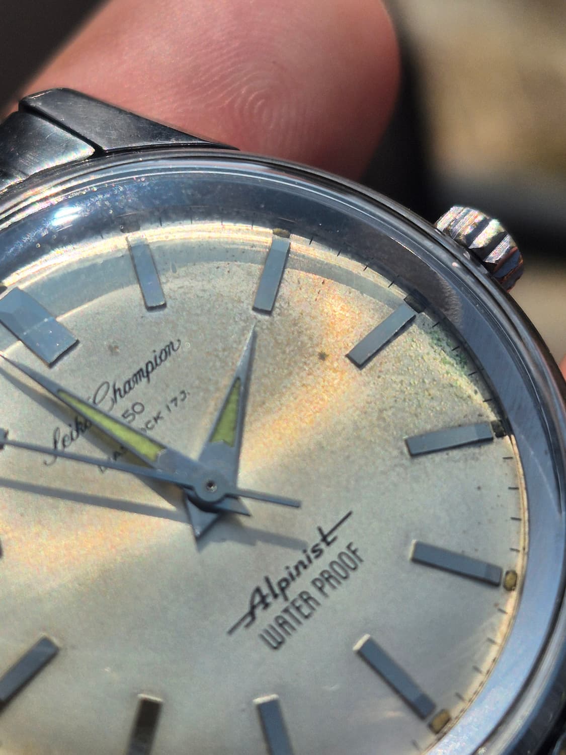 빈티지 세이코 알피니스트 챔피온 850 수동시계 상품이미지6