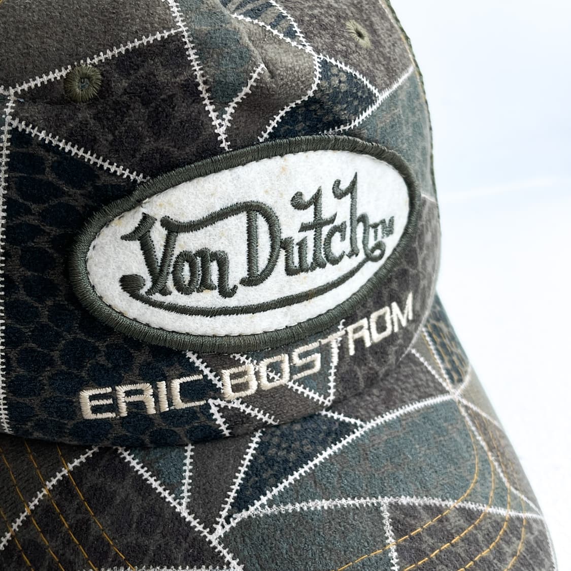 본 더치 x 에릭 보스트롬 포레스트 패치워크 트러커 캡 상품이미지3