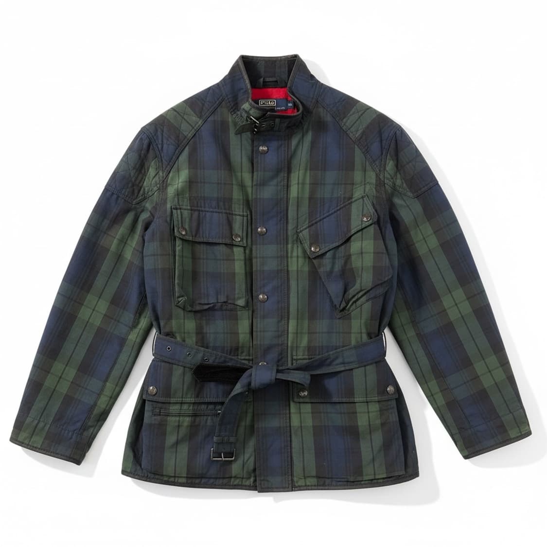 폴로 랄프로렌 블랙와치 오일클로스 자켓 XL 상품이미지1