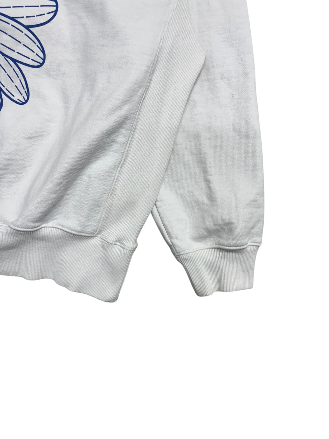 마르디 메크르디 플라워 맨투맨 화이트 상품이미지2