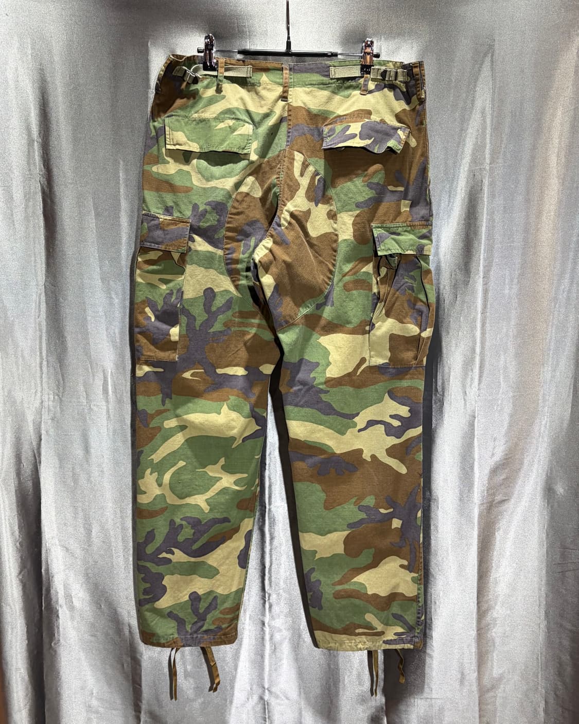 36in 오리지널 밀리터리 카모플라주 카고팬츠 상품이미지3