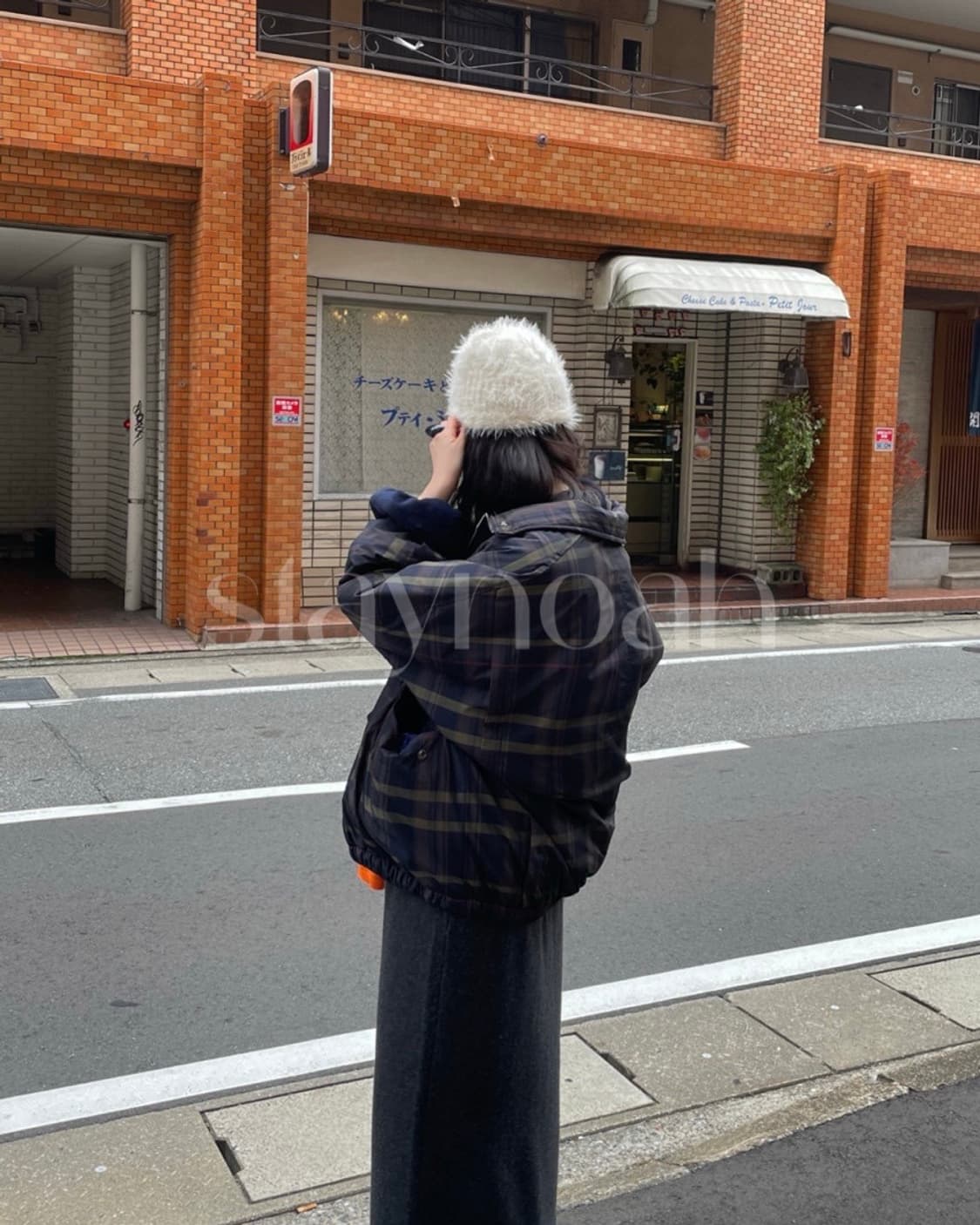 바스켓 체크 바시티 후리스 점퍼 상품이미지7