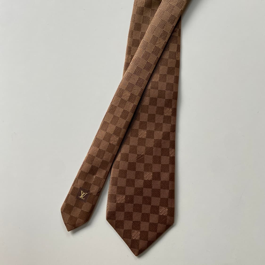 루이비통 (LOUIS VUITTON)다미에 명품 정품 넥타이 상품이미지1