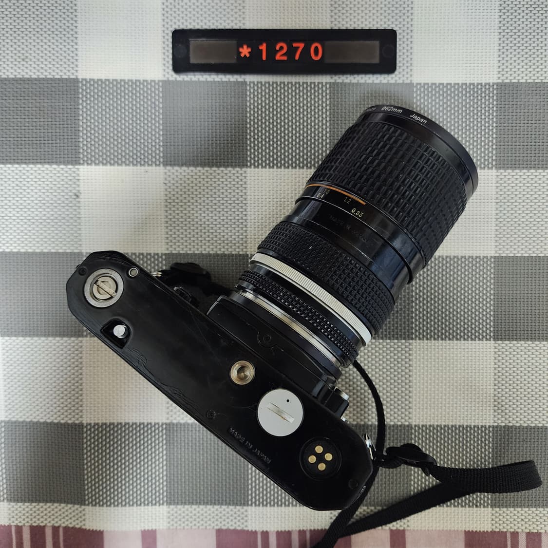 니콘 FE 블랙바디 35-70 줌렌즈  필름카메라 상품이미지5