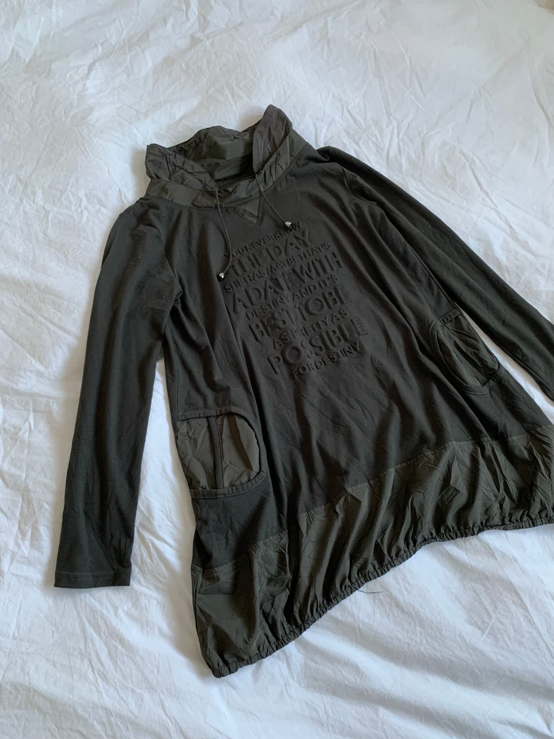 카키 이지 슬리브 상품이미지3