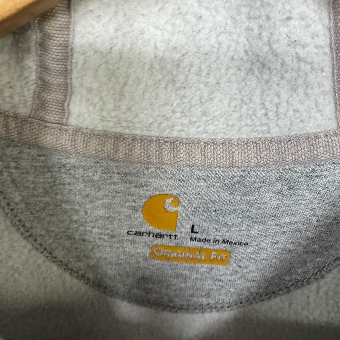 칼하트 로고 후드티 상품이미지4