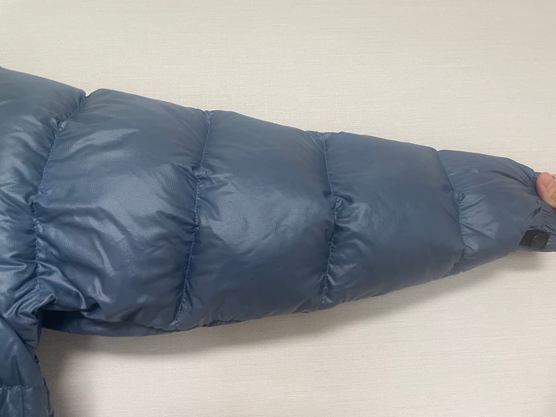 [M] 급처 노스페이스 센터로고 눕시 블루 상품이미지6