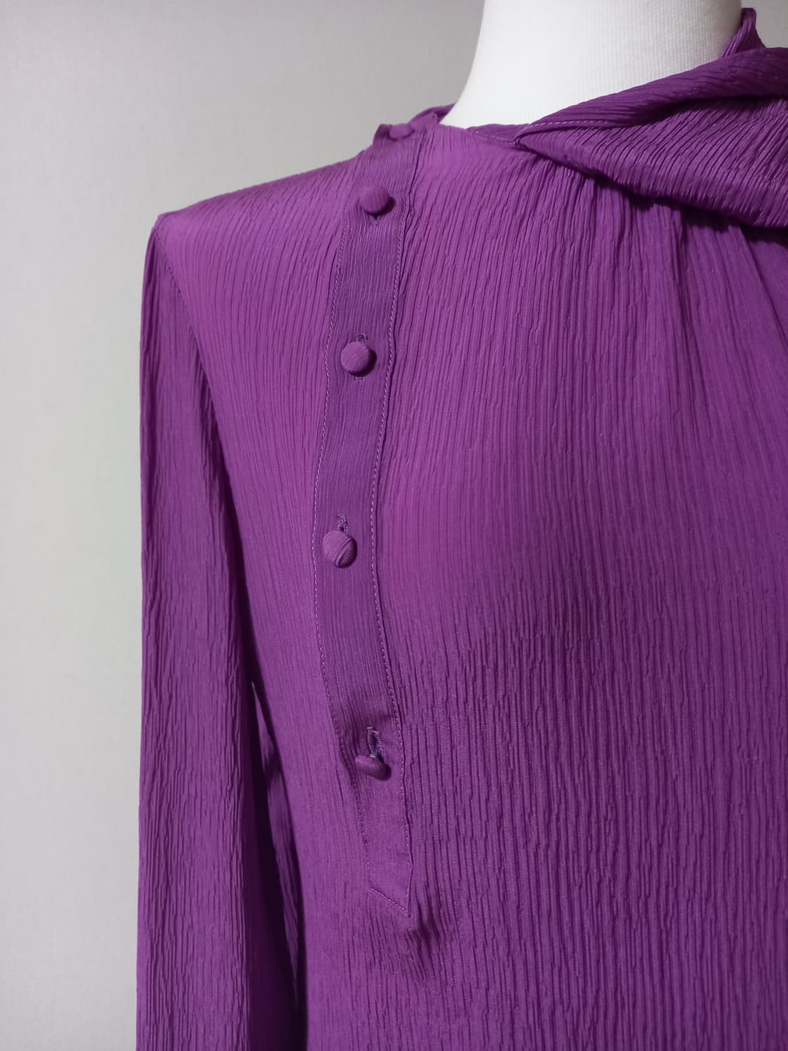 모조에스핀 실크100 블라우스 상품이미지7