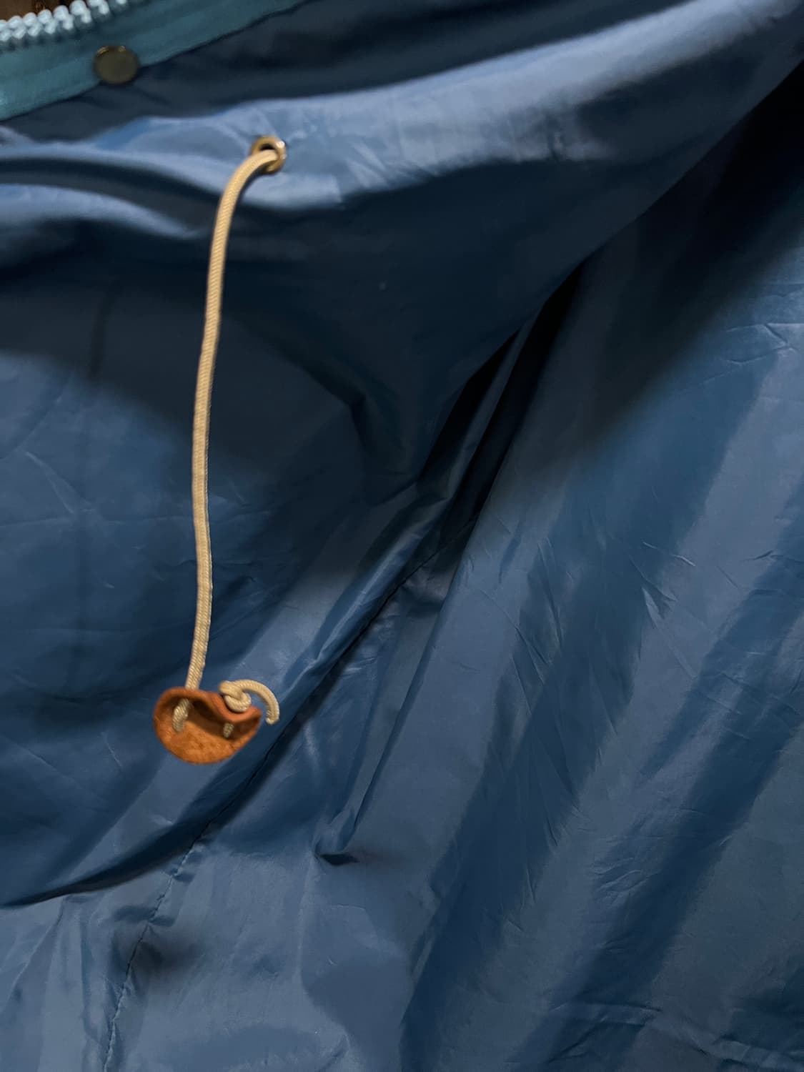 [L]90's 엘엘빈 Made in USA 스카이블루 마운틴 파카 상품이미지6