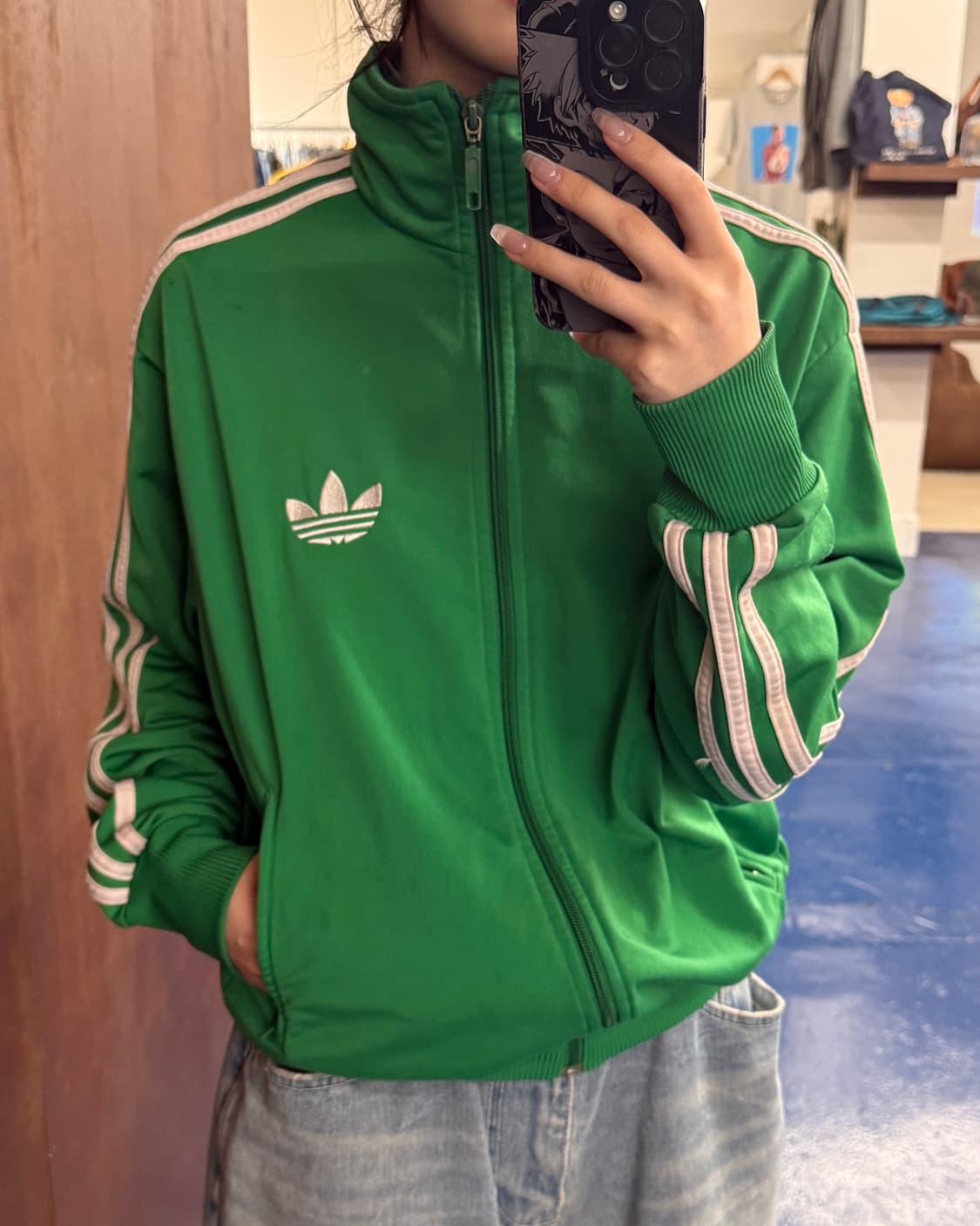 Adidas 아디다스 파이어버드 그린 져지 상품이미지1