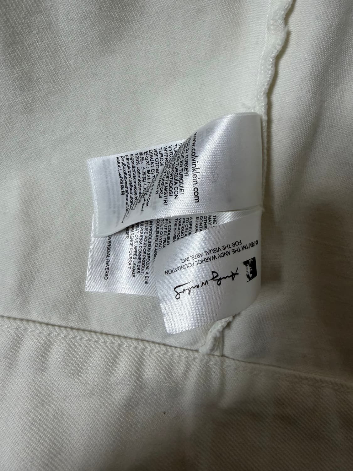 캘빈클라인/앤디 워홀 자켓/M 상품이미지5