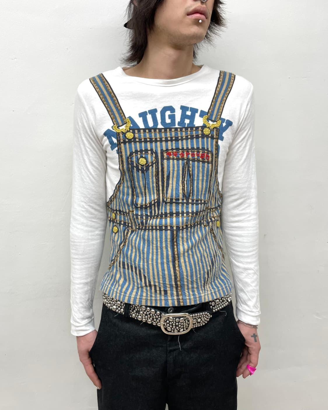 Suspenders Stylish Ruff Long-Sleeved  상품이미지3