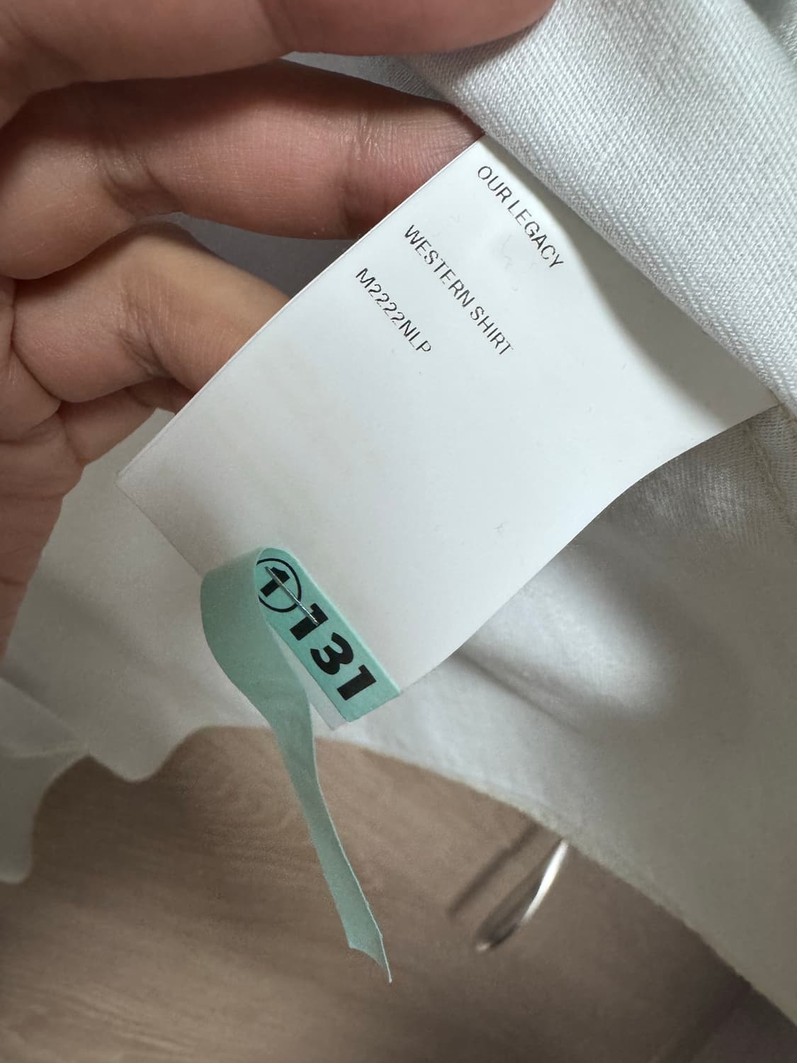 아워레가시 22ss 웨스턴 셔츠 size 52 상품이미지4