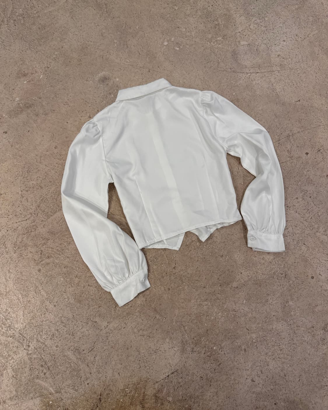 크롭 퍼프 셔츠 상품이미지4